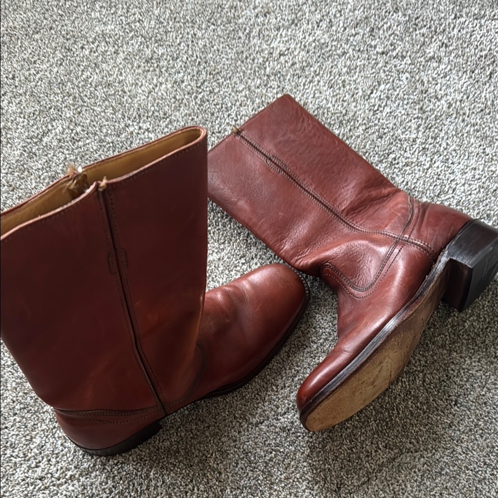 Stetson Men's Brown Leather Boots